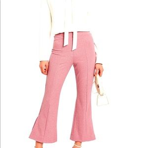 NWT - STINE GOYA Melanie Flared Lurex Pants